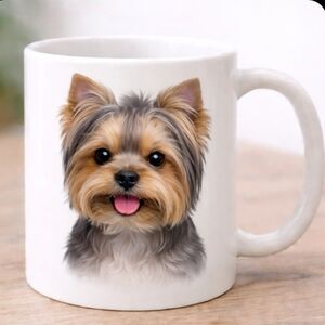 Adorable Yorkshire Terrier Dog Mug